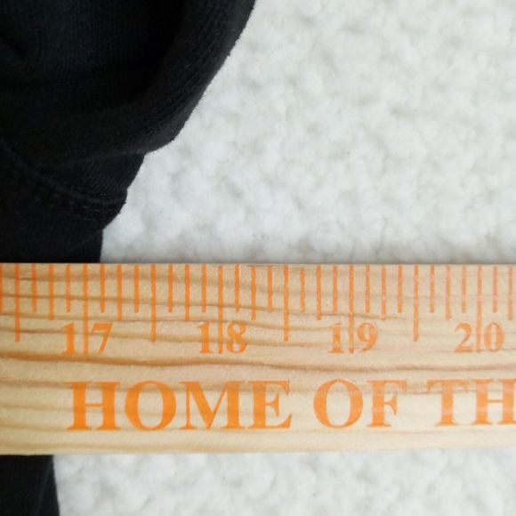 Danskin Now Hoodie Girls 14-16 Extra Large XL Full Zip Black Cotton/Poly - Picture 8 of 10